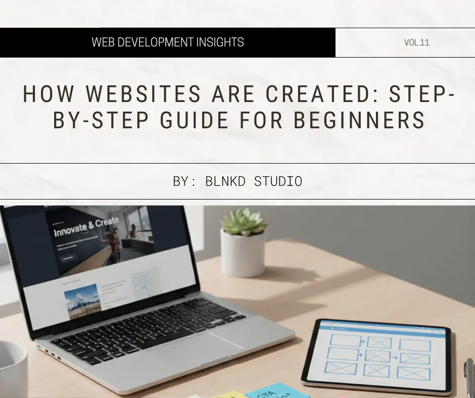 How Websites Are Created: Step-by-Step Guide for Beginners