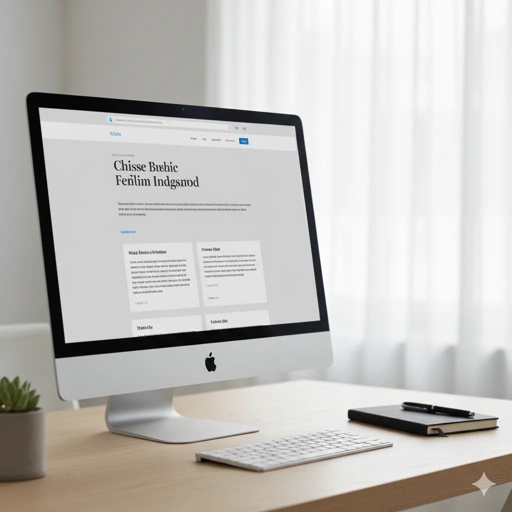 blog website article page clean typography layout
