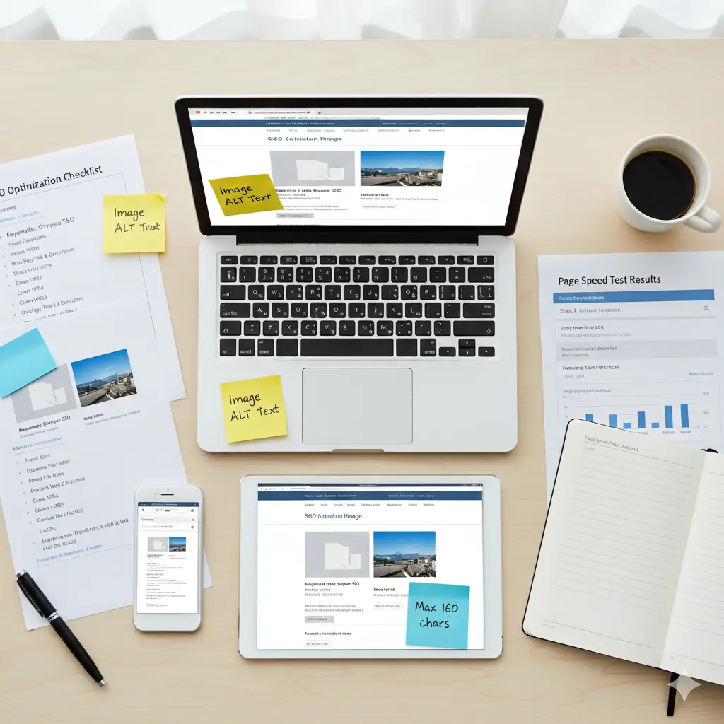 SEO optimization checklist multiple devices